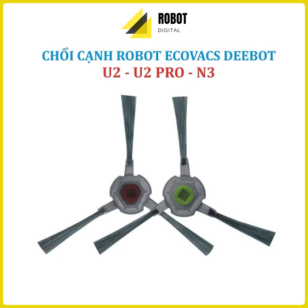 อุปกรณ์เสริม แปรงข้าง แปรงกวาด แปรงขอบ แปรงมุม Ecovacs Deebot U2, U2 Pro, N3 หุ่นยนต์ดูดฝุ่น