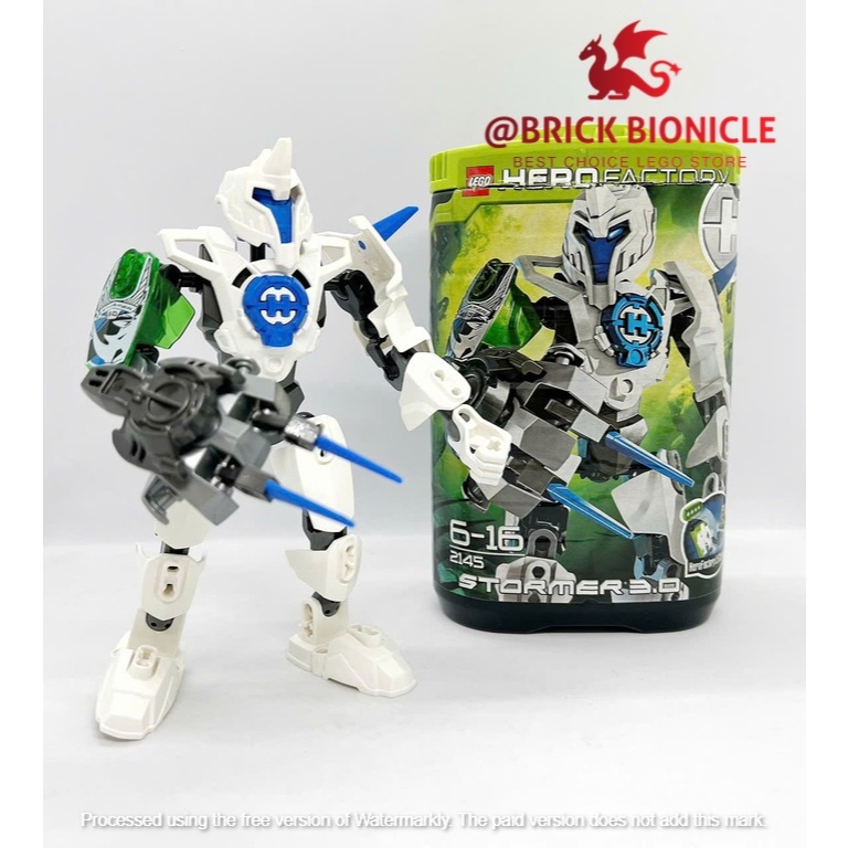 LEGO VINTAGE HERO FACTORY - ของเล่น HERO FACTORY ASSEMBLY - 2145 Stormer 3.0