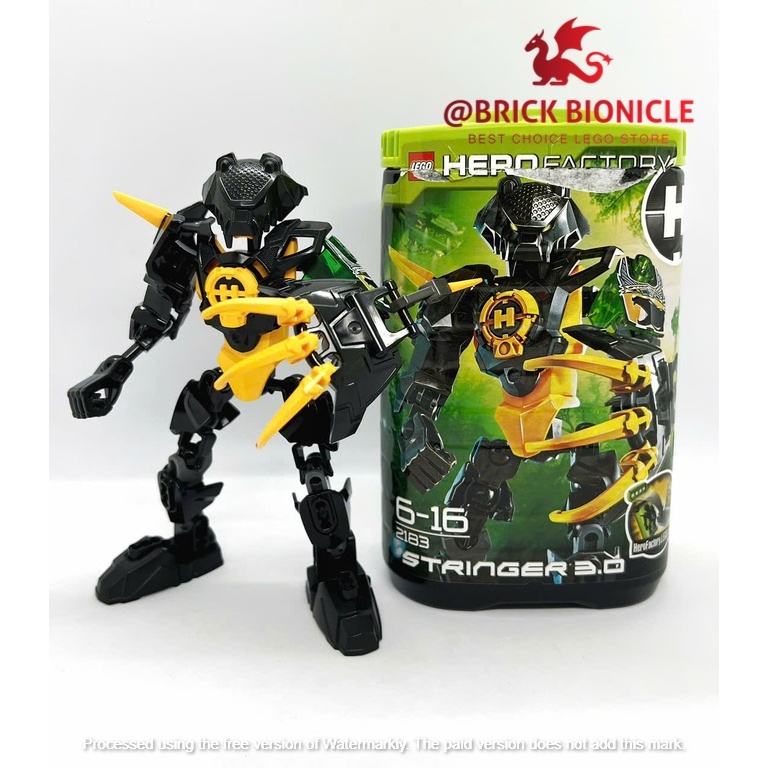 LEGO VINTAGE HERO FACTORY - ของเล่น HERO FACTORY ASSEMBLY - 2183 Stringer 3.0