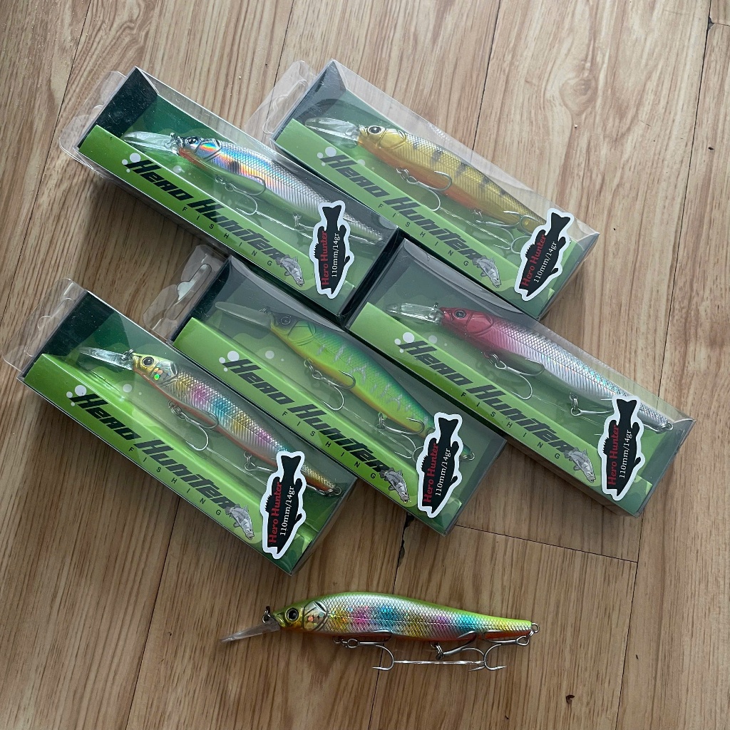 [Katana Fishing] Lure Hero Hunter Minnow Jet 110+1 110mm 15.5g