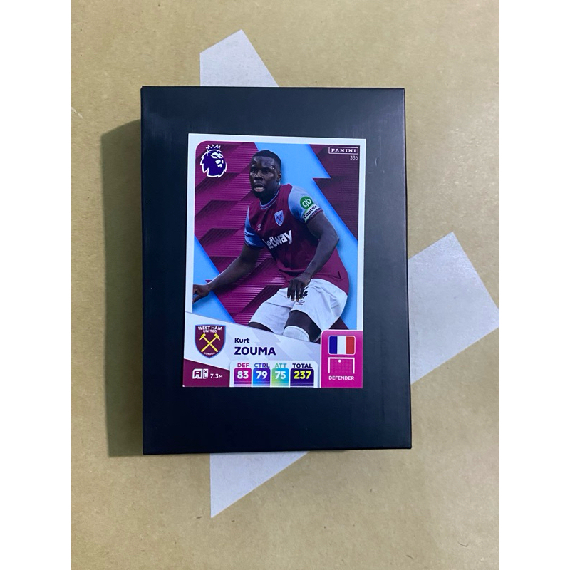 การ์ดฟุตบอล Panini Premier League 2025 - Kurt Zouma (36) - West Ham