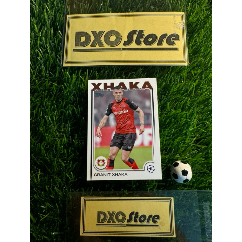 [ ของแท้ ] - TOPPS UCC 2025 - GRAIN XHAKA (BAYER 04 LEVERKUSEN)