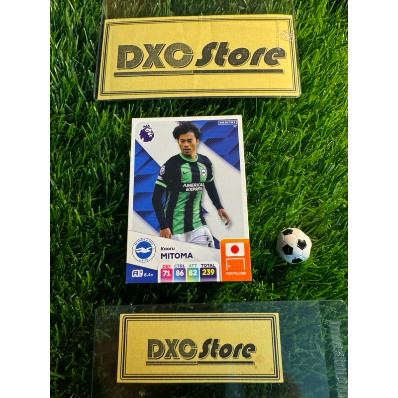 [ ของแท้ ] - PANINI ADRENALYN XL PREMIER LEAGUE 2025 - KAORU MITOMA (BRIGHTON)