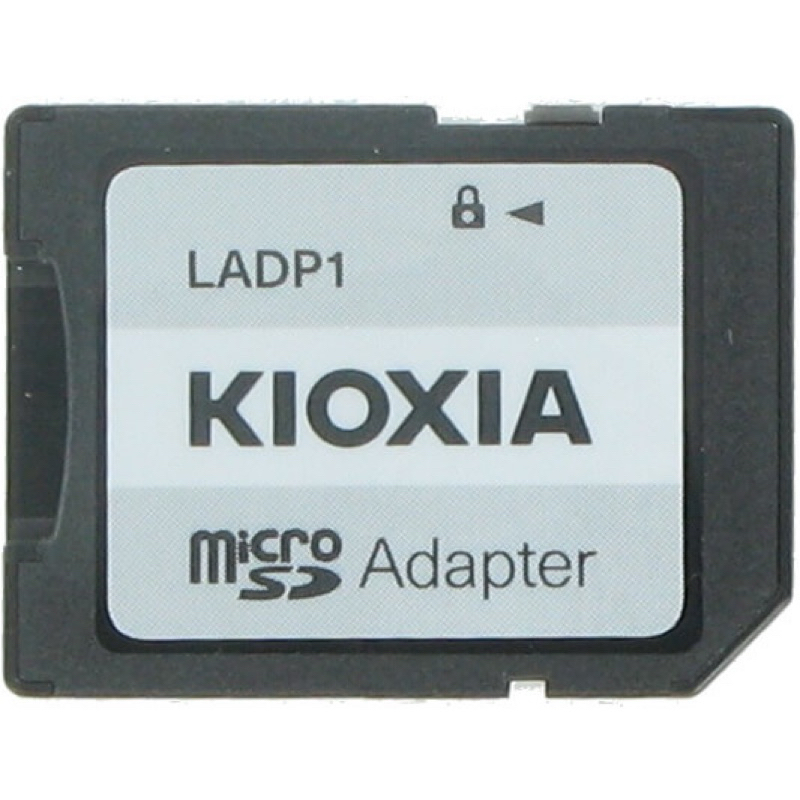 อะแดปเตอร์แปลงจากการ์ด MicroSD เป็นการ์ด SD ยี่ห้อ Kioxia