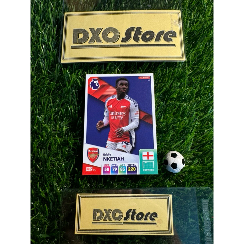 [ ของแท้ ] - PANINI ADRENALYN XL PREMIER LEAGUE 2025 - EDDIE NKETIAH (ARSENAL)