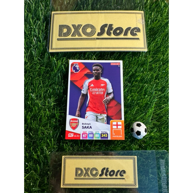 [ ของแท้ ] - PANINI ADRENALYN XL PREMIER LEAGUE 2025 - BUKAYO SAKA (ARSENAL)