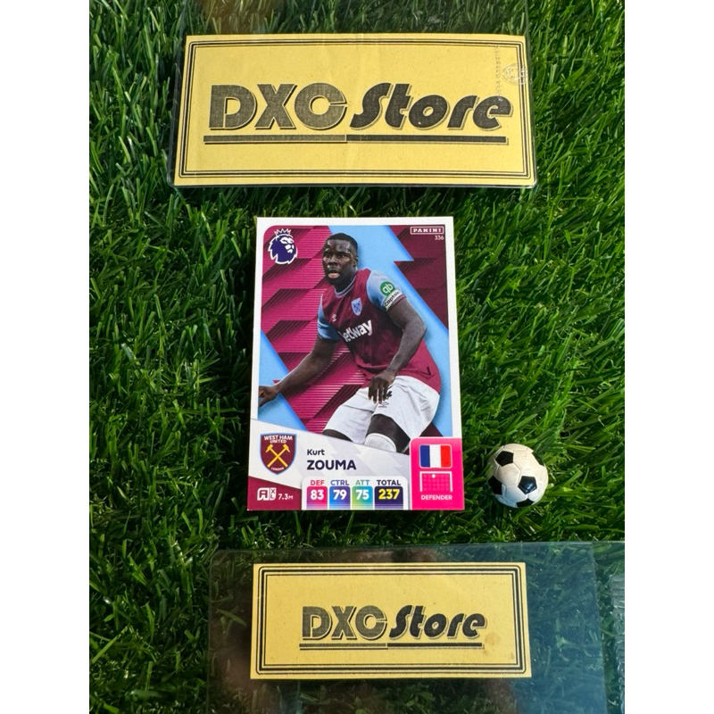 [ ของแท้ ] - PANINI ADRENALYN XL PREMIER LEAGUE 2025 - KURT ZOUMA (WEST HAM)