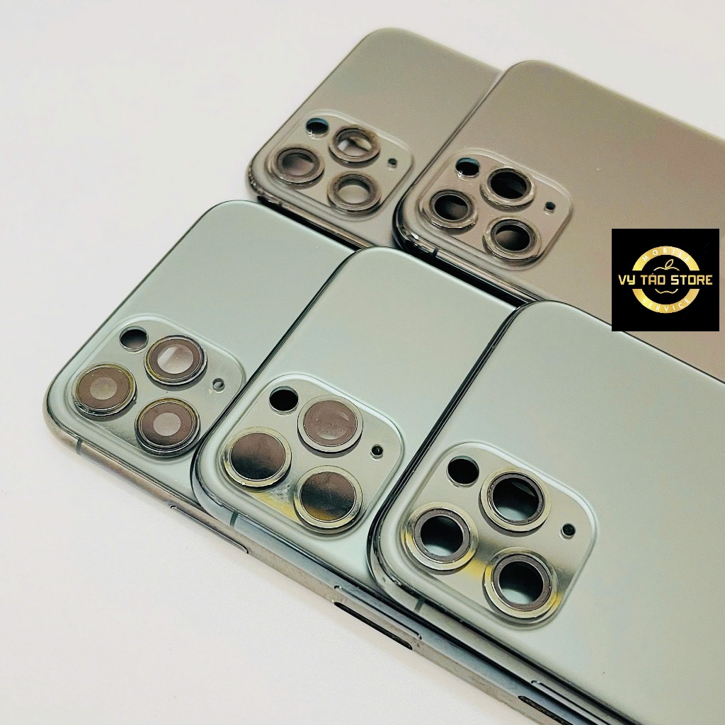 เคสต้นฉบับทดแทนสําหรับโทรศัพท์ lp11pro/11promax สีฟ้าและสีดํา สวย 90% 95%