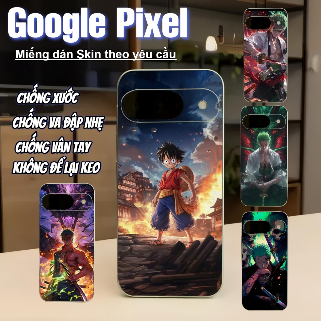 สติ๊กเกอร์ผิวหลังสําหรับ Pixel 6, Pixel 6 Pro, Pixel 8, Pixel 5, Pixel 7 Pro, Pixel 3XL Pixel 9