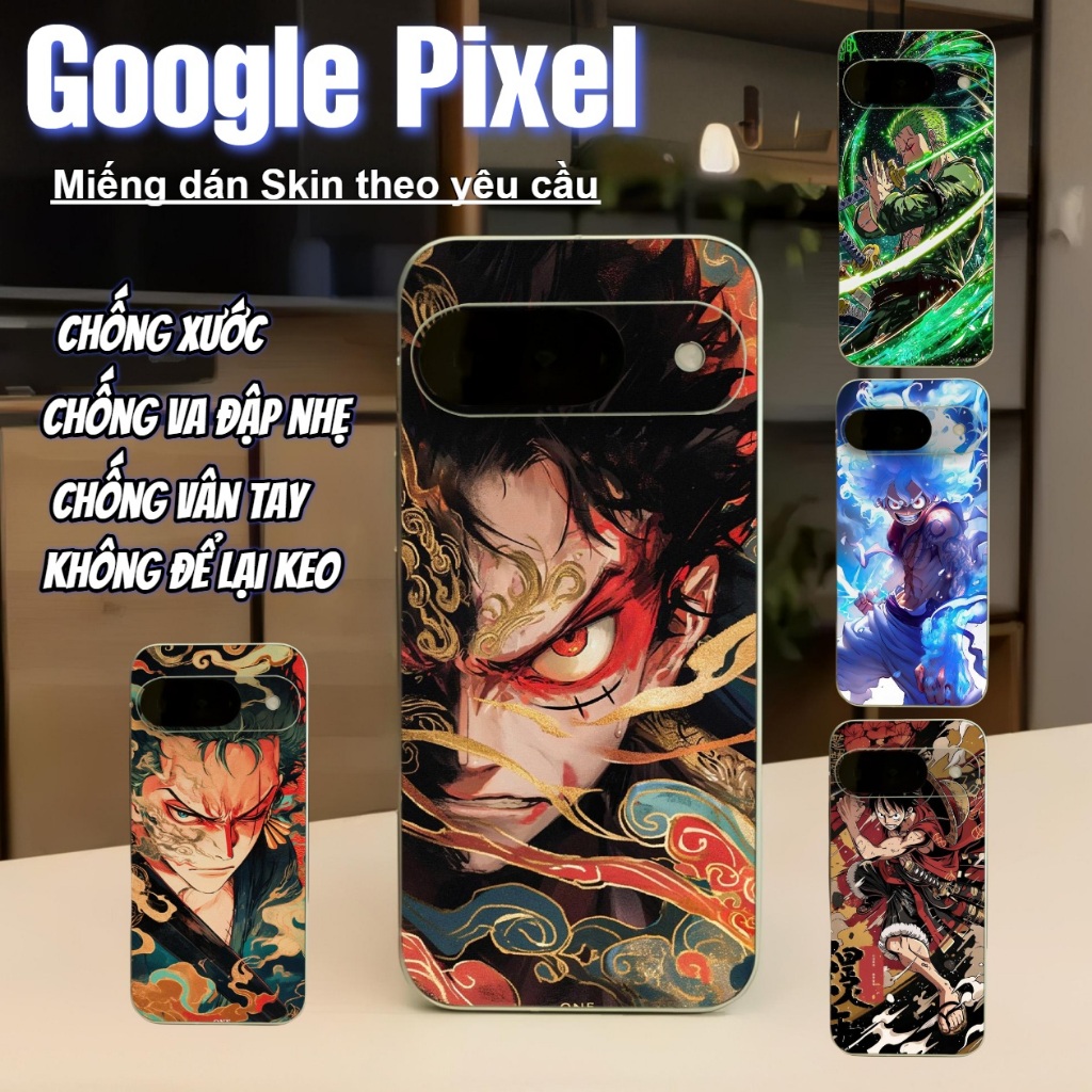 สติ๊กเกอร์ผิวหลังสําหรับ Pixel 6, Pixel 6 Pro, Pixel 8, Pixel 5, Pixel 7 Pro, Pixel 3XL Pixel 9