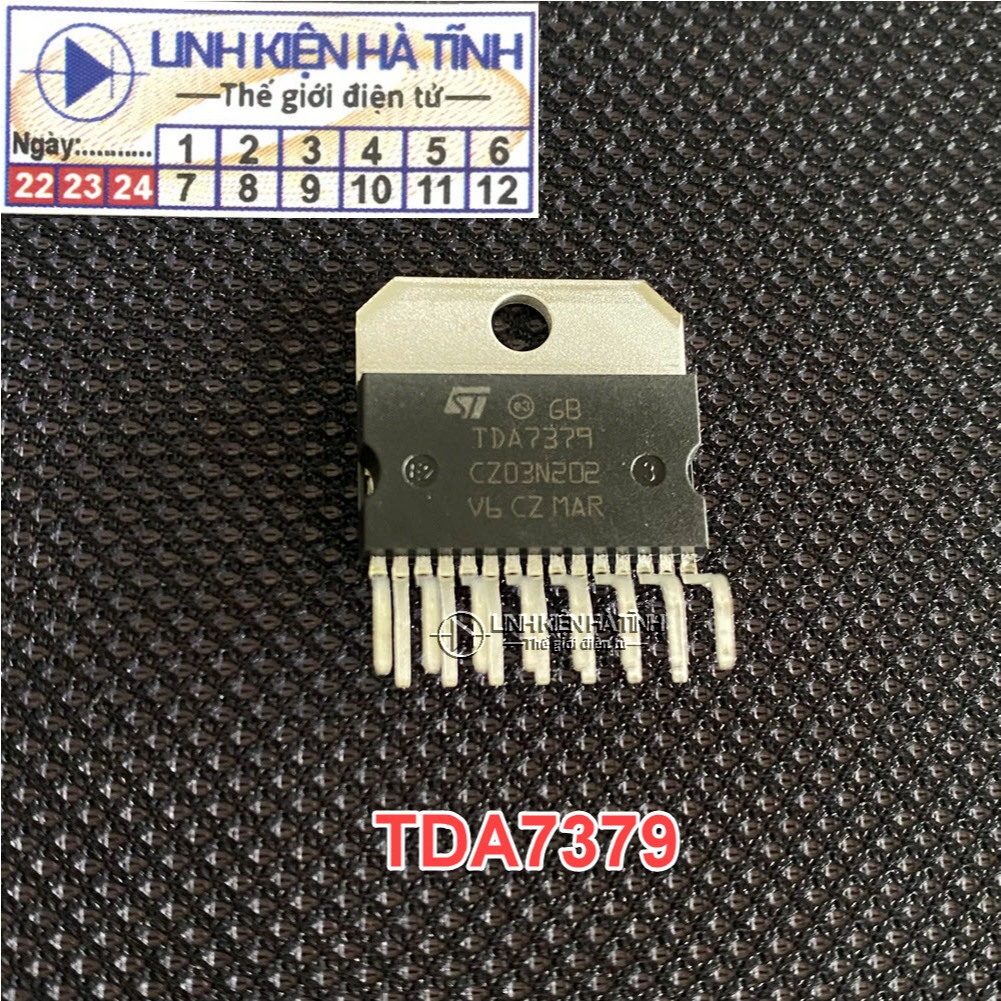 พลังเสียงนําเข้าใหม่ IC TDA7379 38W 7379 ZIP-15