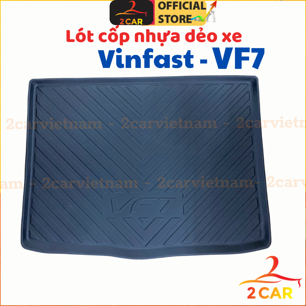 Vinfast VF7 พลาสติก trunk liner สวยสุด ทนทาน กันน้ํา ไร้กลิ่น เหมาะกับรถได้อย่างลงตัว_2CAR