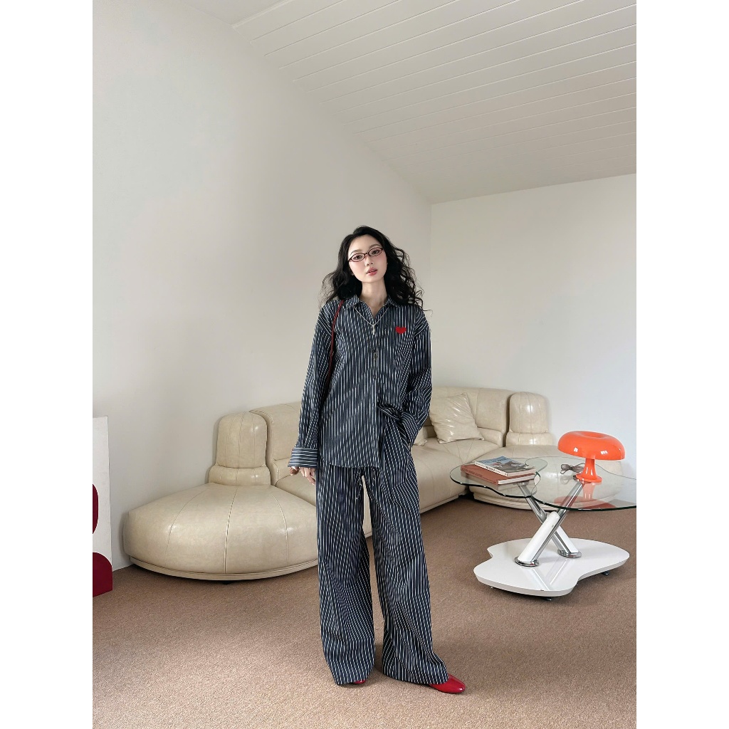 KIDO CLOUDY PANTS กางเกงผูกโบว์ขากว้าง