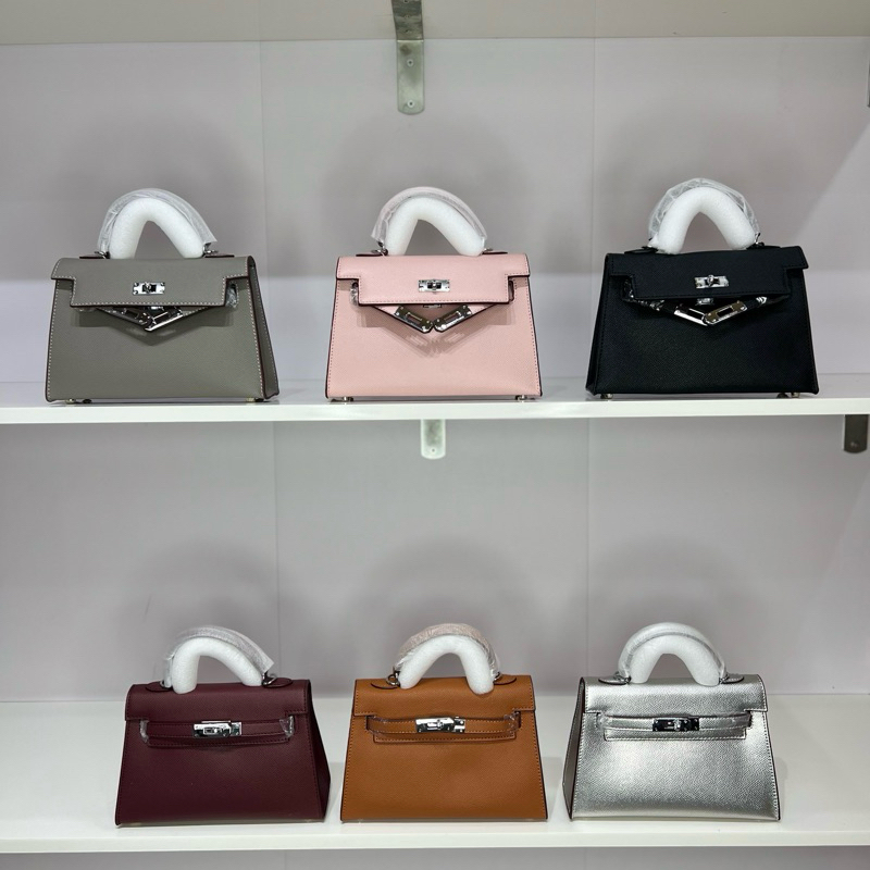 New Design Silver Tag กระเป๋าถือสตรี รหัส KL205 With Crossbody No Box