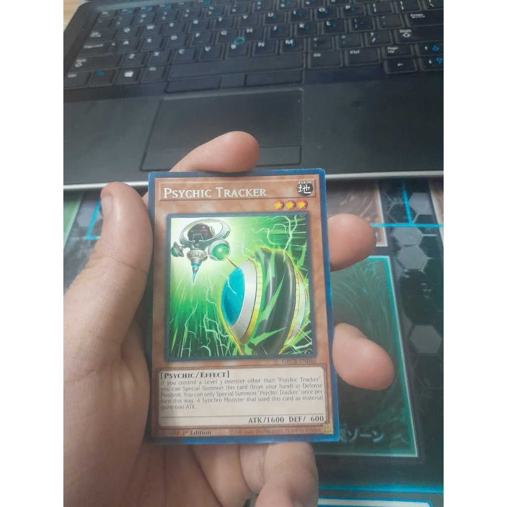 [ 20250210 ]ของแท้ Yugioh TCG Card Psychic Tracker - GRCR-EN046