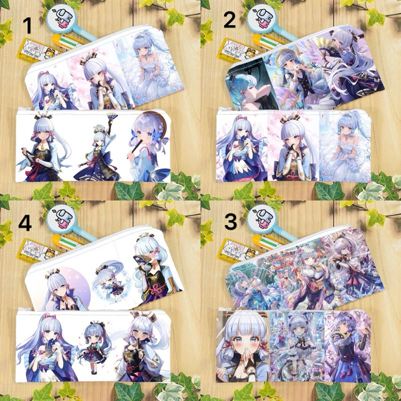 กล่องปากกากระแทก Kamisato Ayaka Genshin / กล่องดินสอ Kamisato Ayaka