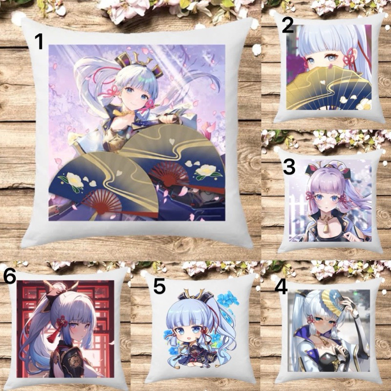 หมอนกันกระแทก Kamisato Ayaka Genshin มีให้เลือกหลายรุ่น/ หมอนนอน Kamisato Ayaka