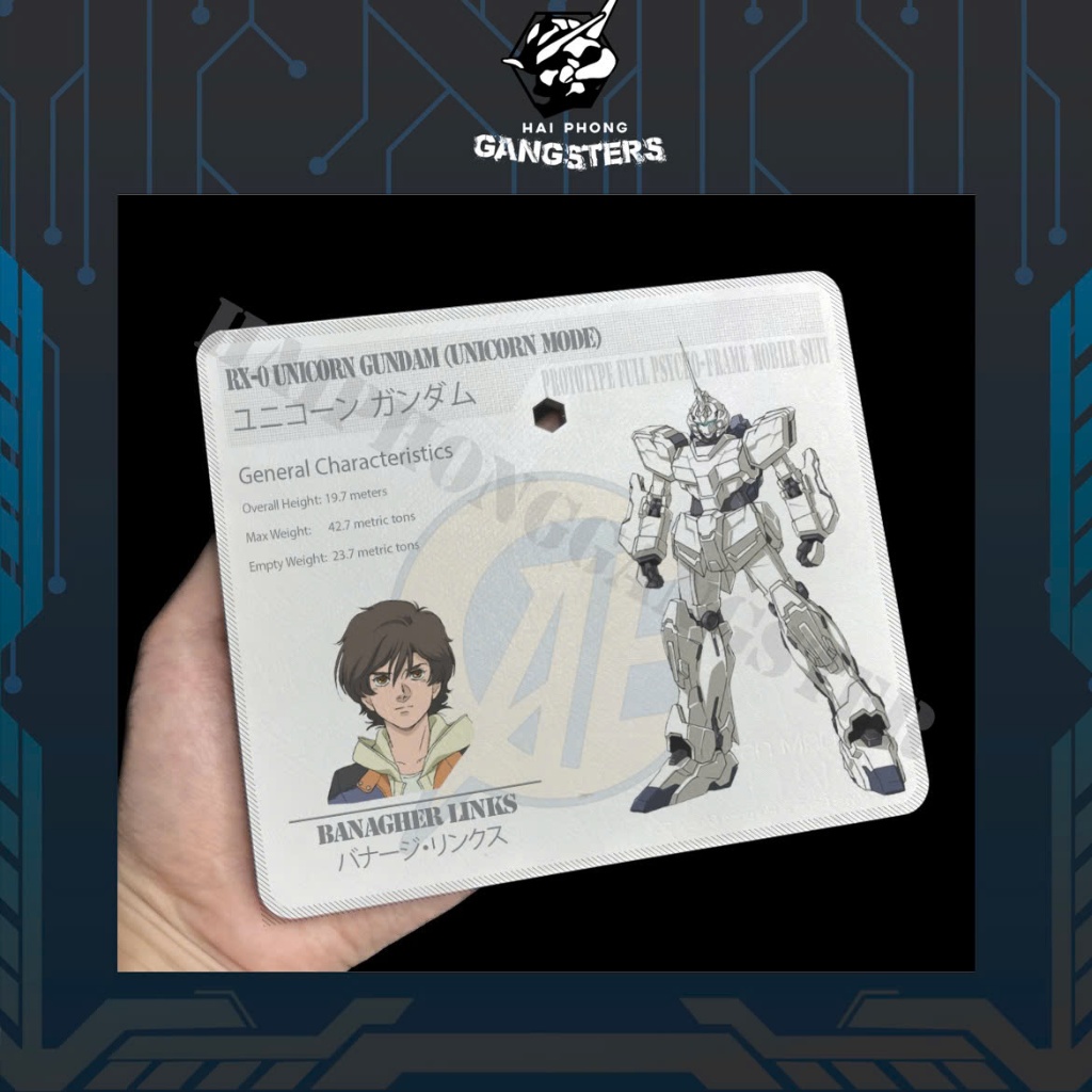 [ร้านข้อความก่อน]UG14 - UNICORN GUNDAM (UNICORN MODE) - BANAGHER LINKS (UNICORN 2) - Base micha HG M