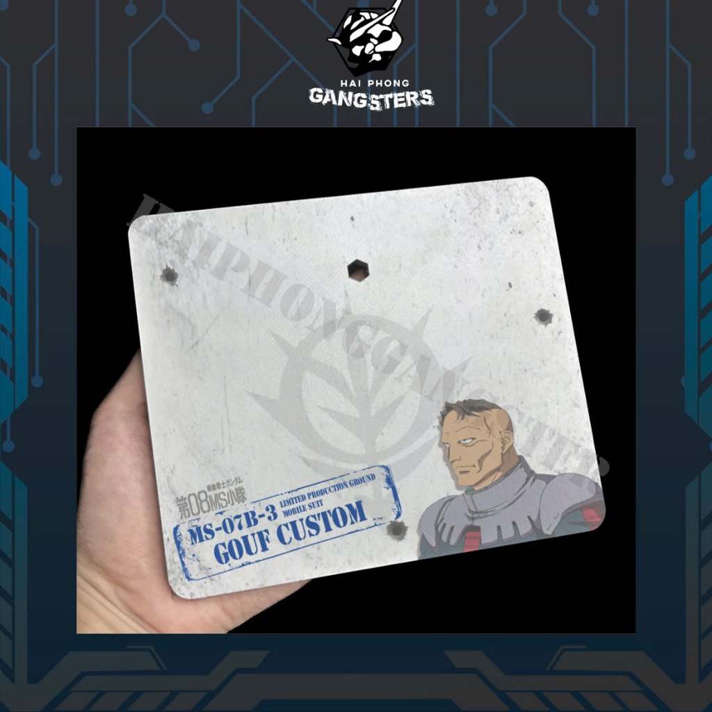 [ร้านข้อความก่อน]CC3 - GOUF CUSTOM MS-07B-3 (ชุดมือถือ Series 8th) - Base micha HG MG