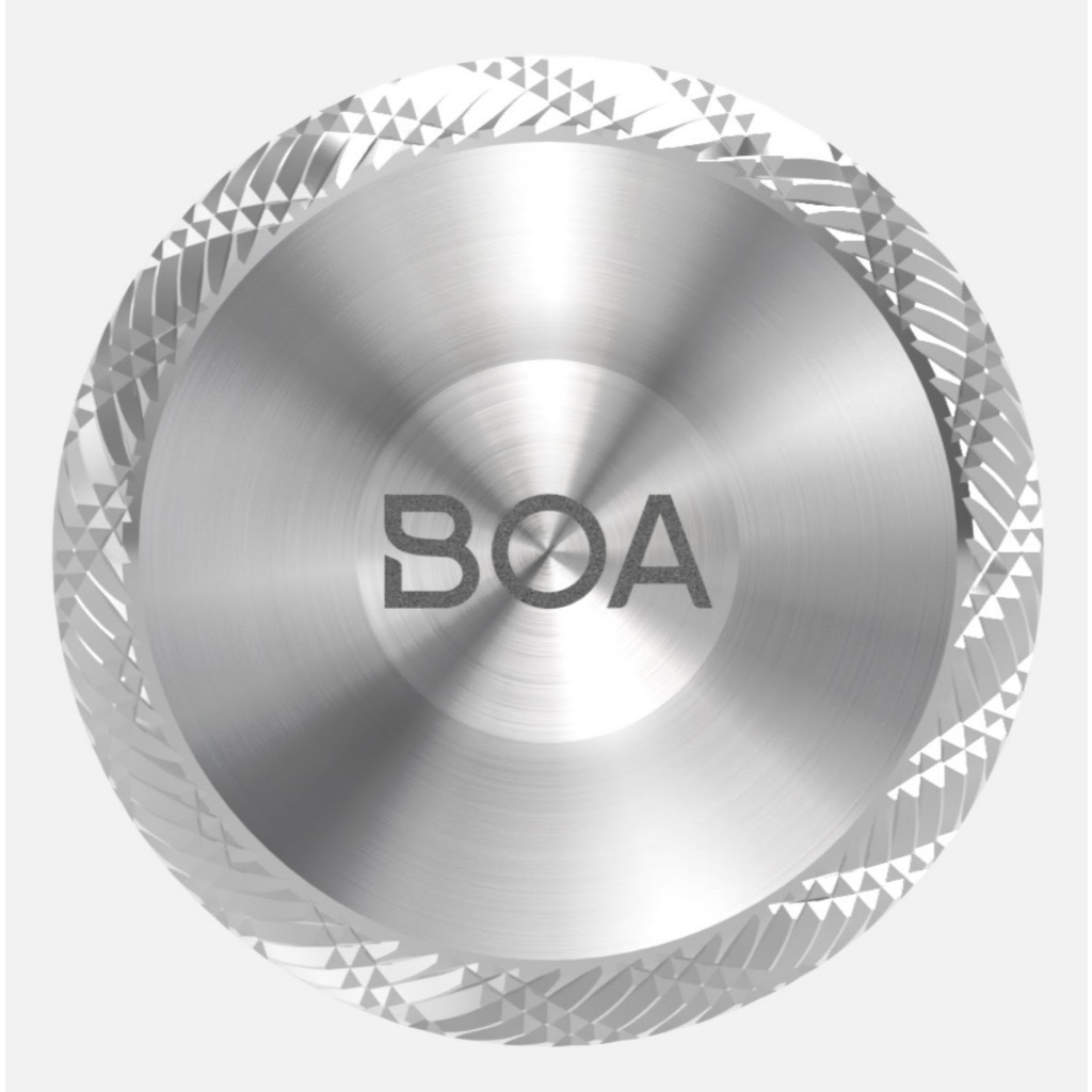 BOA ชุดหัวเข็มขัดรองเท้าจักรยาน S3 L/R สีโครเมียม