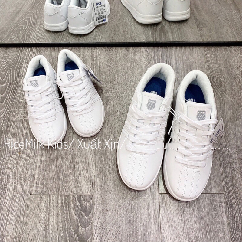 รองเท้าผ้าใบสีขาว surplus KSWISS ของแท้
