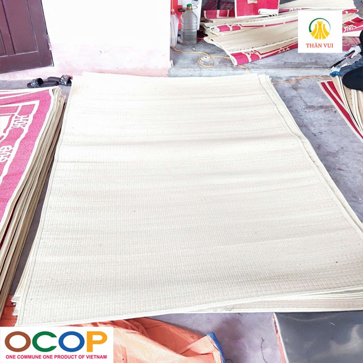 เสื่อขอบ Thai Binh - เสื่อขอบขาวหนา ขนาด 0.8,1m2,1m4,1m5,1m6,1m8,2mx2mx2