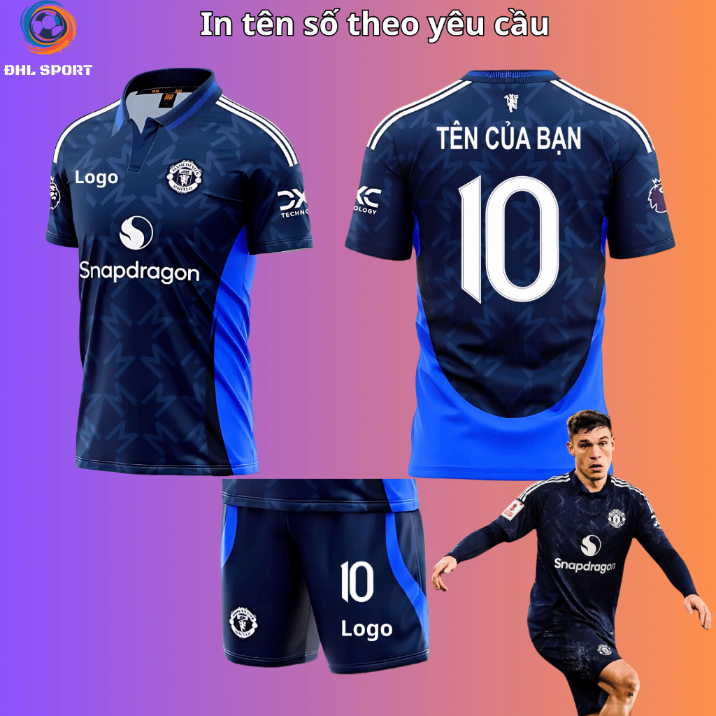 (ผ้ายืดหยุ่น Sesame) เสื้อฟุตบอล Blue Mu Club away 2024/2025 เสื้อบอลพิมพ์ลายชื่อและตัวเลขขอ upon DH