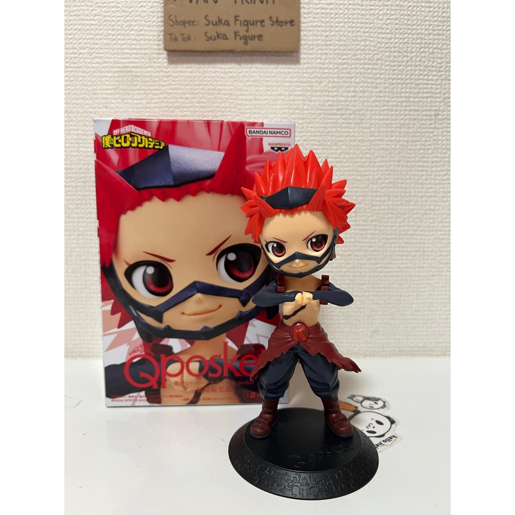 FIGURE My Hero Academia - ของแท้ Eijiro Kirishima รุ่น - QPOSKET - 2ND FULL BOX
