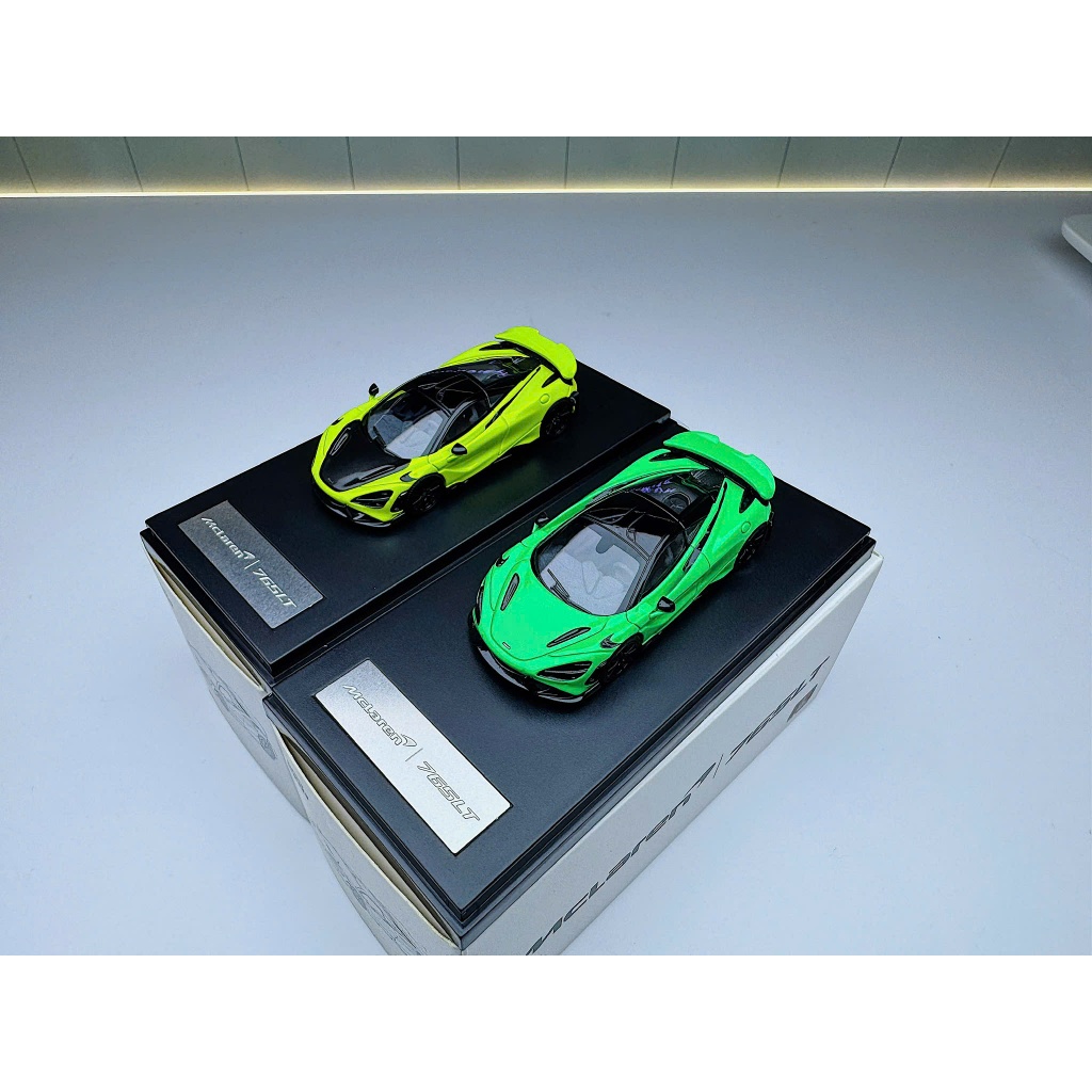 MC LAREN 765LT รถโมเดล, LCD SCALE 1/64