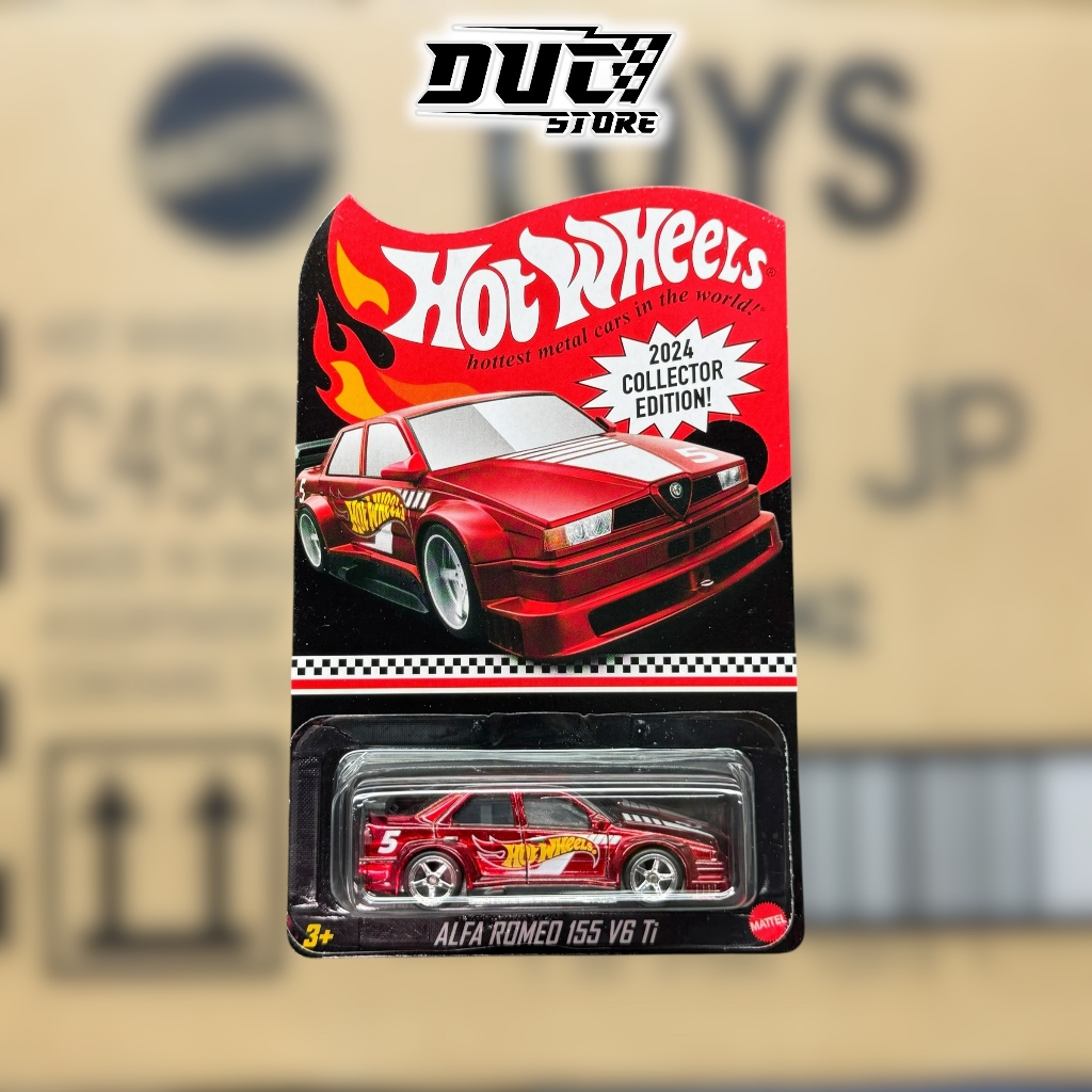 Ducstore รถโมเดล HTF96 Hot Wheels Alfa Romeo 155 V6 TI - 2024 Collector Edition