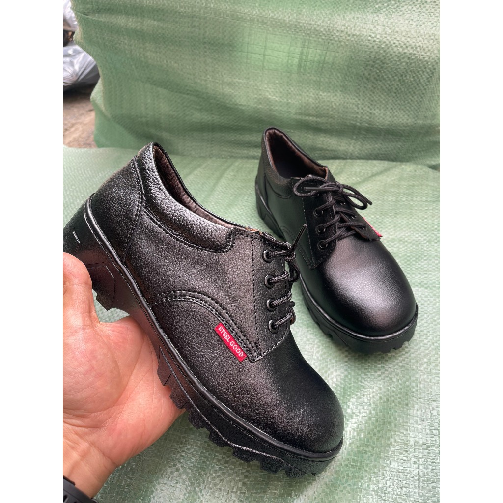 Steel Good Safety Shoes น้ํามันป้องกันเล็บกันลื่น.