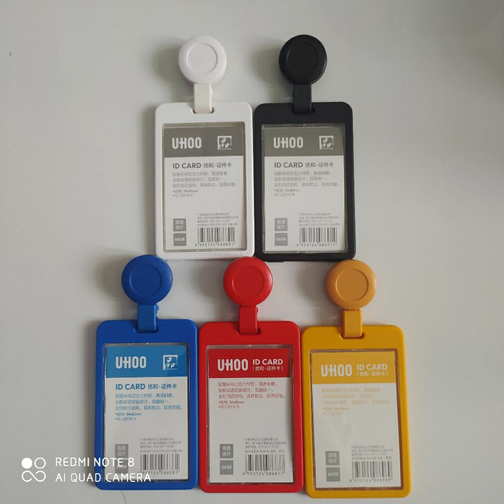 UHOO ซองใส่บัตร 2 ด้านพร้อม YOYO