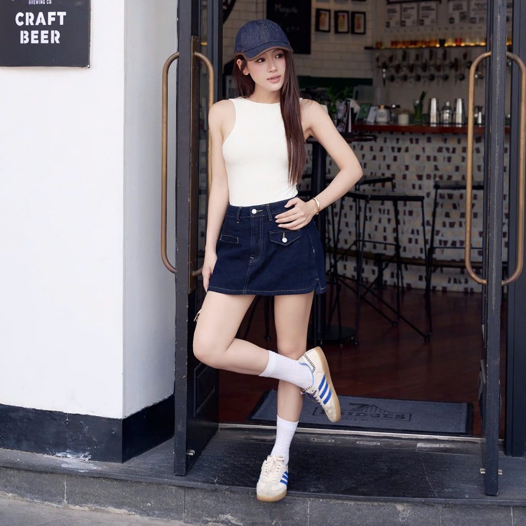 COCOBEBE TOKI TOP เสื้อกล้ามผ่าหลัง