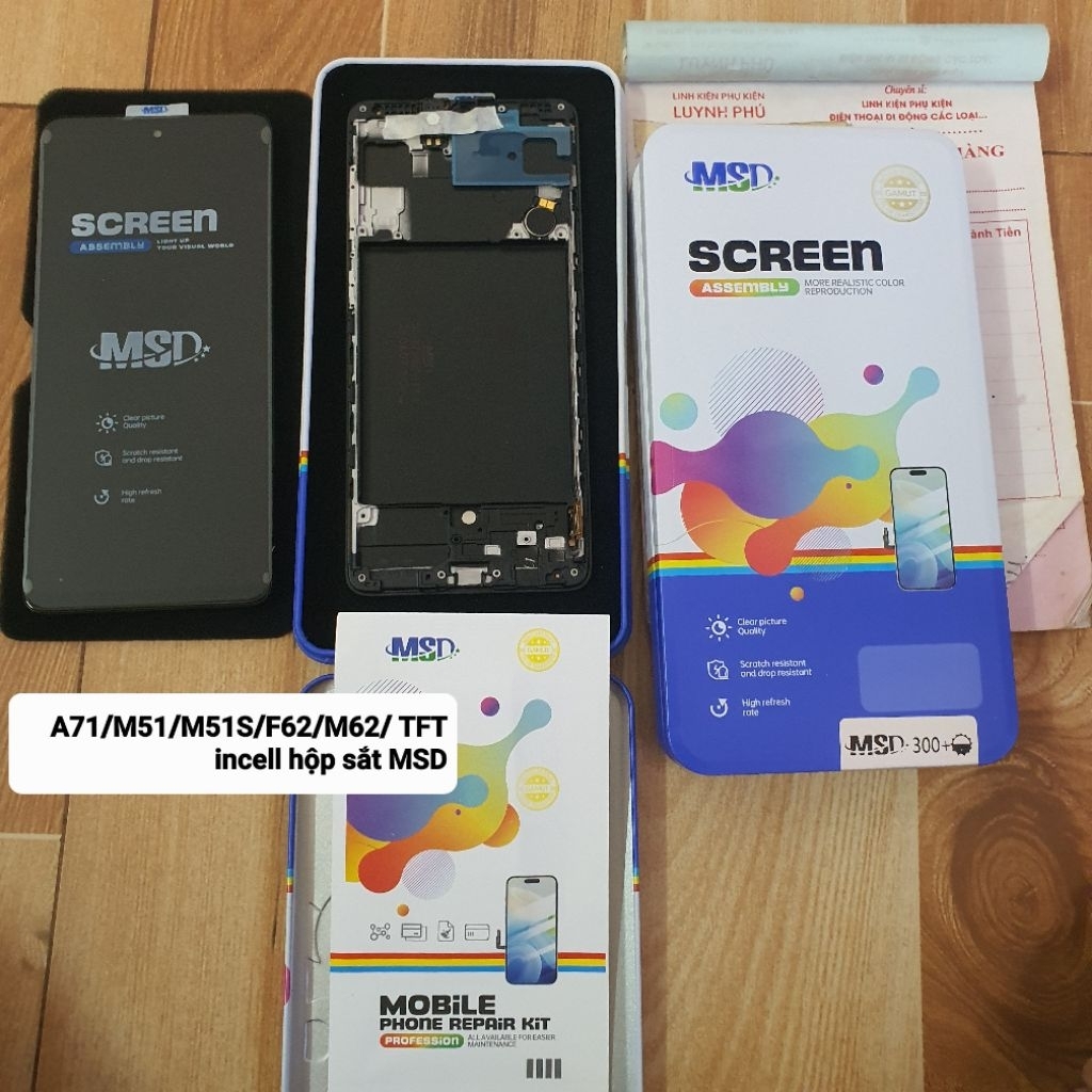 Samsung A71 A715F/F62 จอจริง