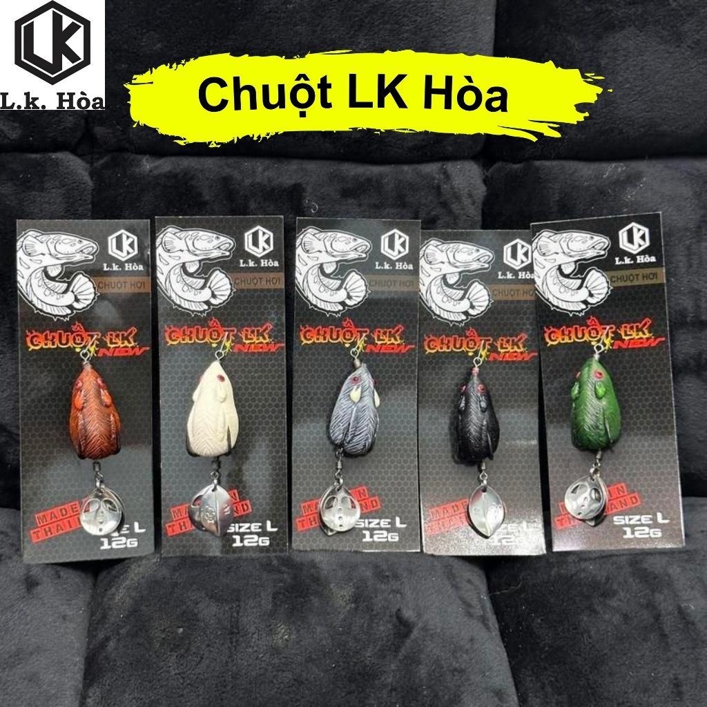 LK ACTION FLOATING MOUSE LURE BAIT (S/7G, M/8G, M/SKIN8G และ L/12G ปานกลาง)