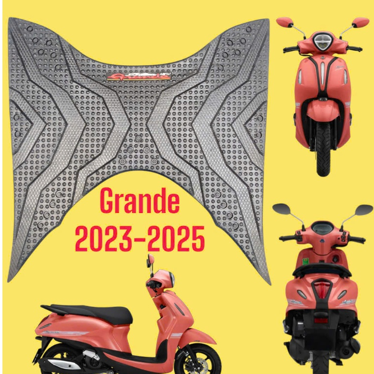 พรมปูพื้น Yamaha grande 2023-2025 grande เสื่อเท้าแกรนด์ พรมปูพื้น grande 2025