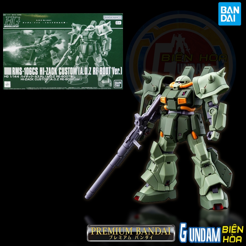HG 1/144 Hi-ZACK ชุดประกอบแบบกําหนดเอง (รุ่น AOZ RE-BOOT)