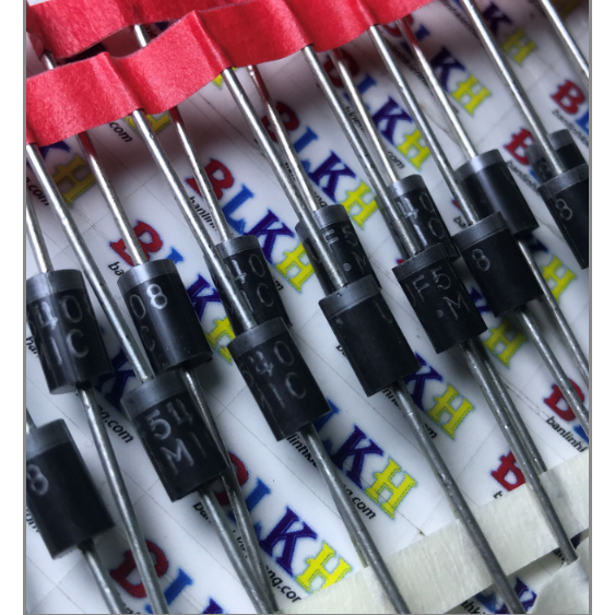 15 ปลั๊กไดโอด UF5408 5408 3A 100V สายยี่ห้อ MIC