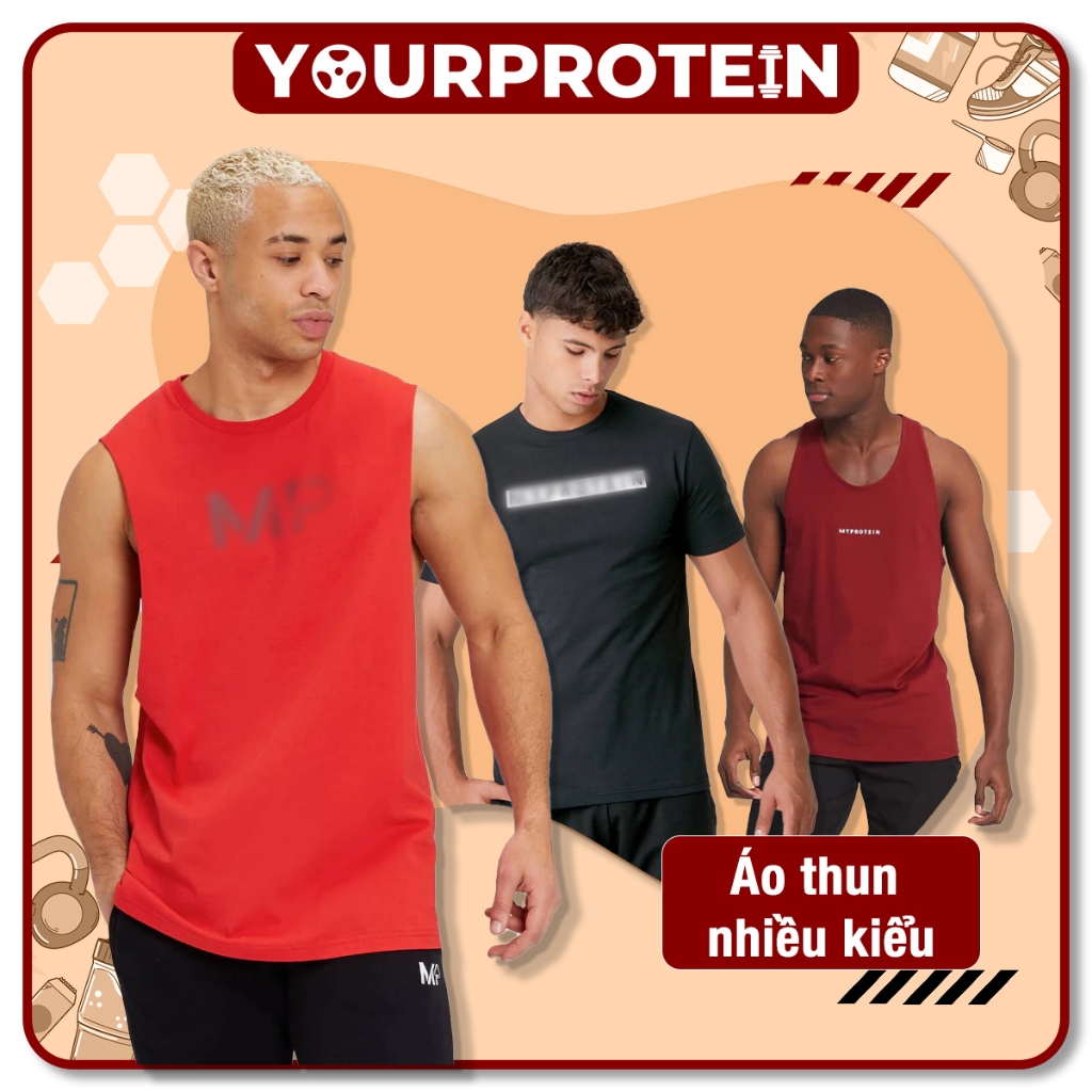 เสื้อยืดกีฬา Myprotein ของแท้ (หลายรุ่น)