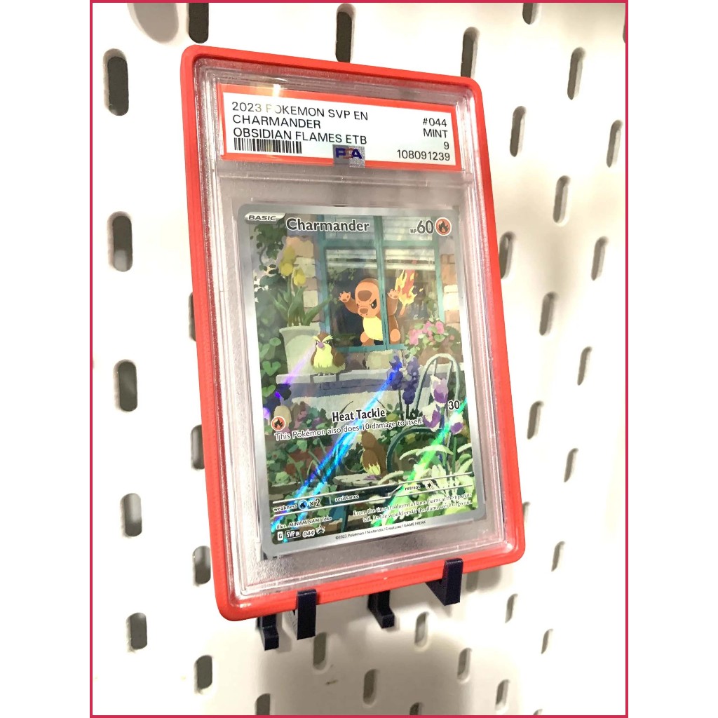 Pokemon Card PSA BGS CGC Card Holder สําหรับ Ikea Skadis - Manse Toy Shop