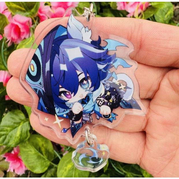 ORORON พวงกุญแจตัวละคร Genshin Impact M4