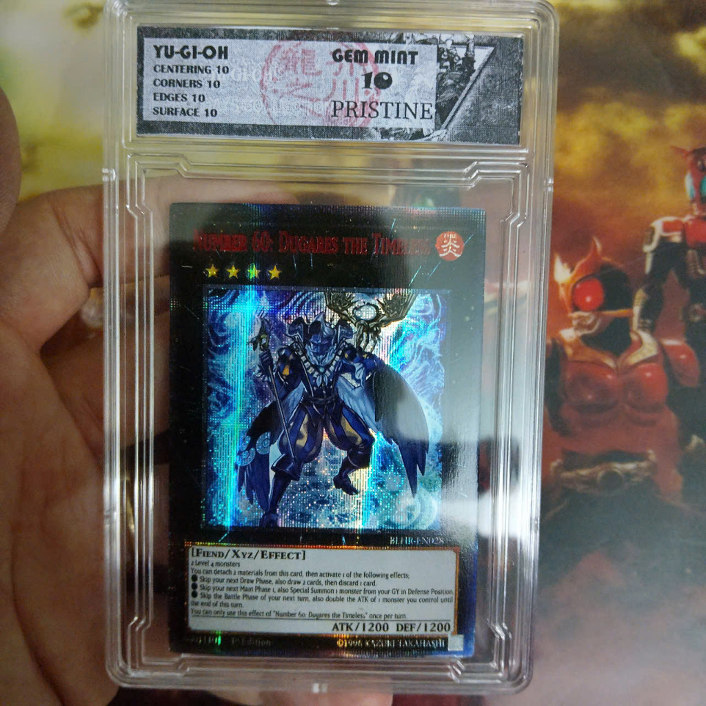 Yu gi oh Dot Frame Painting Number 60 Dugares the Timeless EN 1458 D7 106
