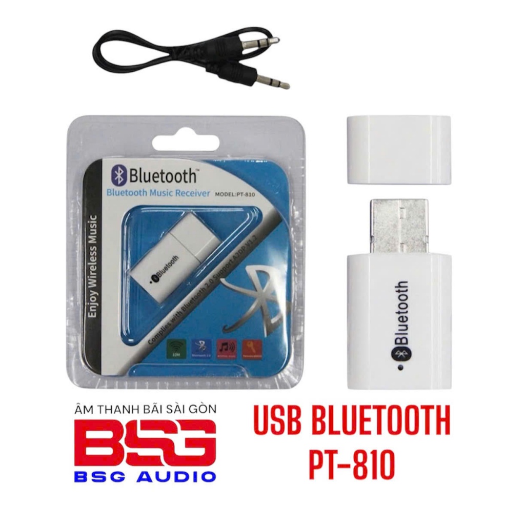 USB BLUETOOTH PT-810 – RECEIVE NORMAL SPEAKER INTO BLUETOOTH SPEAKER EASY
