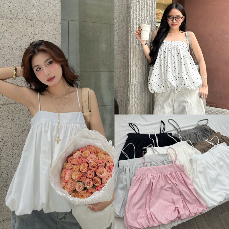 วิวิ สูงสุด - DEROSE เสื้อ 2 สาย เย็บด้วยผ้านุ่มสบาย 2 ชั้น พร้อมสายปรับระดับได้