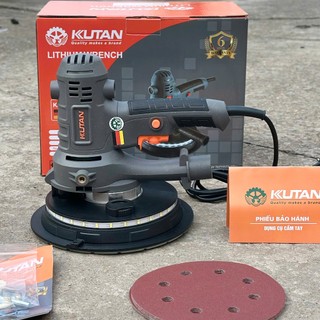 Máy Chà Tường Nhám Kutan KXT 180 Có Đèn Có Chỉnh Tốc Công Suất 950W Mặt Nhám 180mm Bảo Hành 6 Tháng