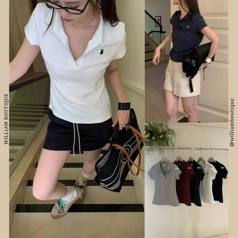 WGWE WGWE | เสื้อโปโลปักม้า William Boutique 3893