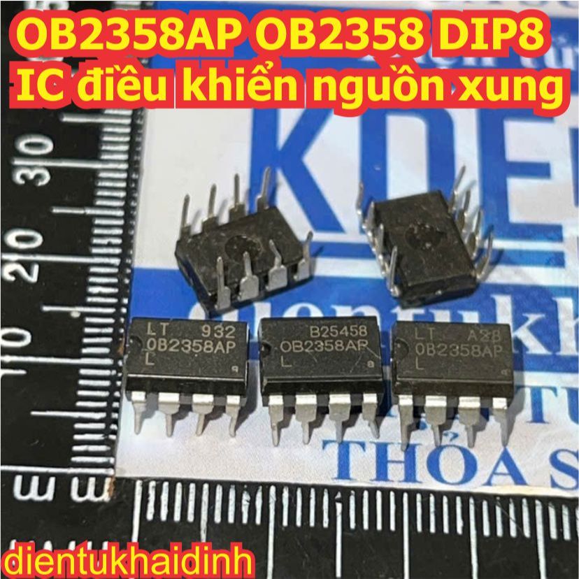 5pcs OB2358AP OB2354AP OB2226AP OB2226SP OB2212AP OB2358 OB2354 OB2226 OB2212 DIP8 pulse แหล่งไดร์เว