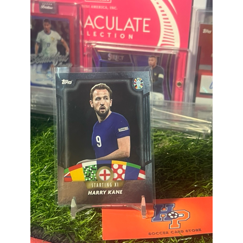การ์ดฟุตบอล Harry Kane เริ่มต้น XI Topps Jose Mourinho Eur0 2024