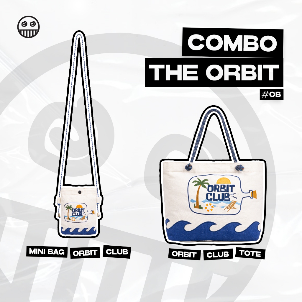 Orbit Club Tote Bag Combo & Mini Bag Orbit Club