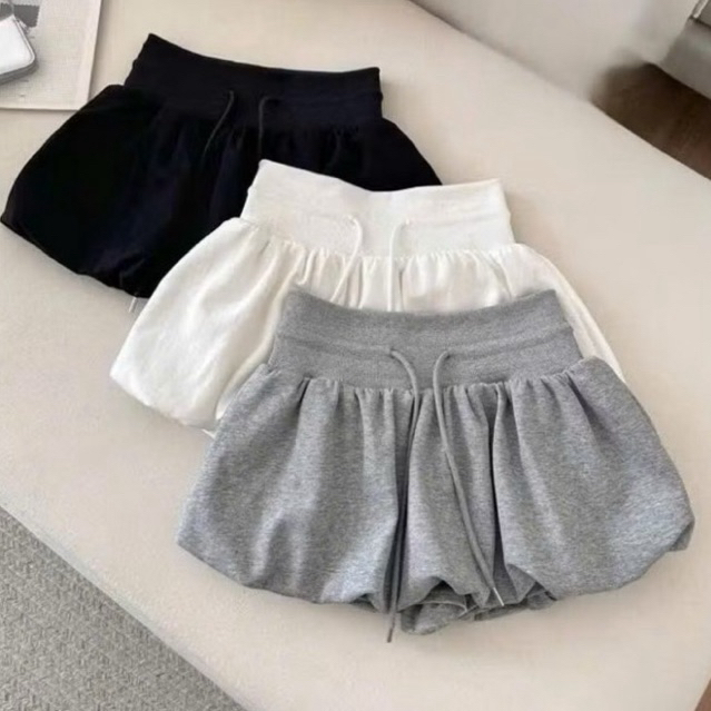 กระโปรงฟักทองพองเอวสูง SIMPLE YOUNG DYNAMIC LADY STYLE Q24 -Alisa 95